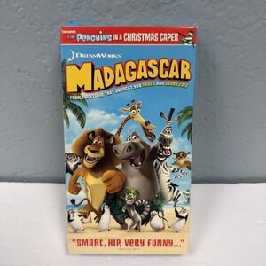 Madagascar (VHS, 2005) Including The Penguins In A Christmas Caper